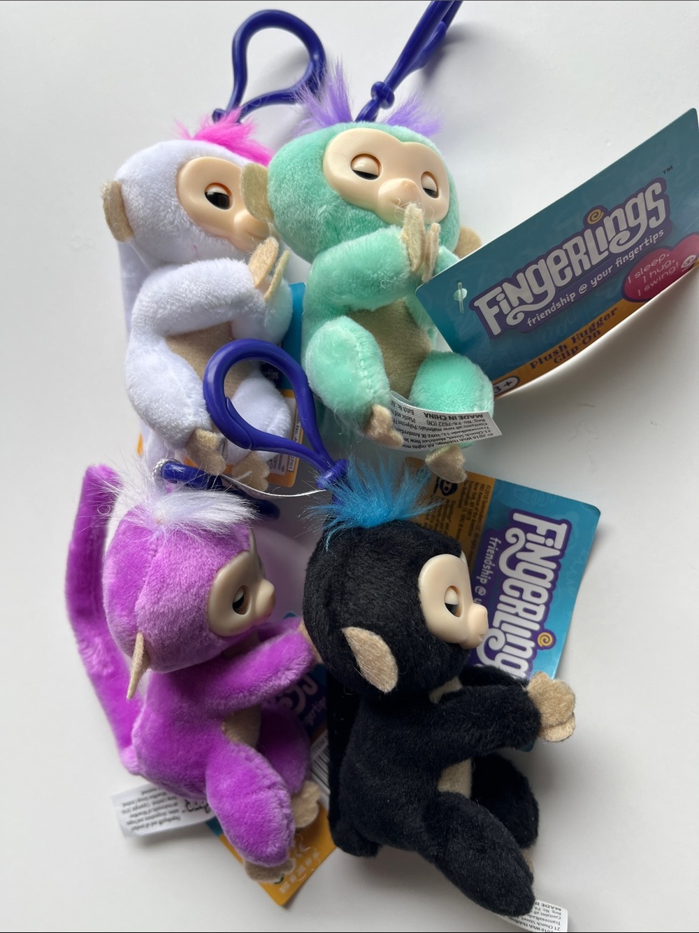 Fingerlings Clips - Set of FOUR